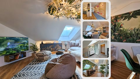 better I boho apartment I climbing wall
