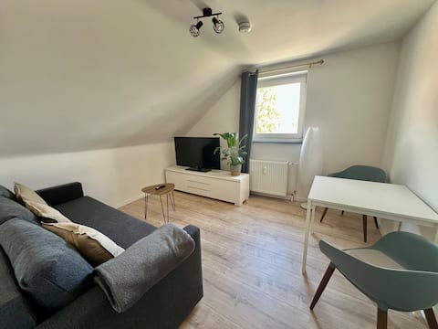 Popular Airbnb listing: Quiet living in modern 2-room attic apartment in Hannover