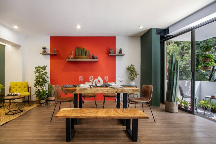 Amsterdam Boho Condesa Sanctuary with AC gallery image 4