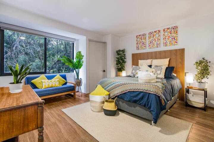 Amsterdam Boho Condesa Sanctuary with AC gallery image 2