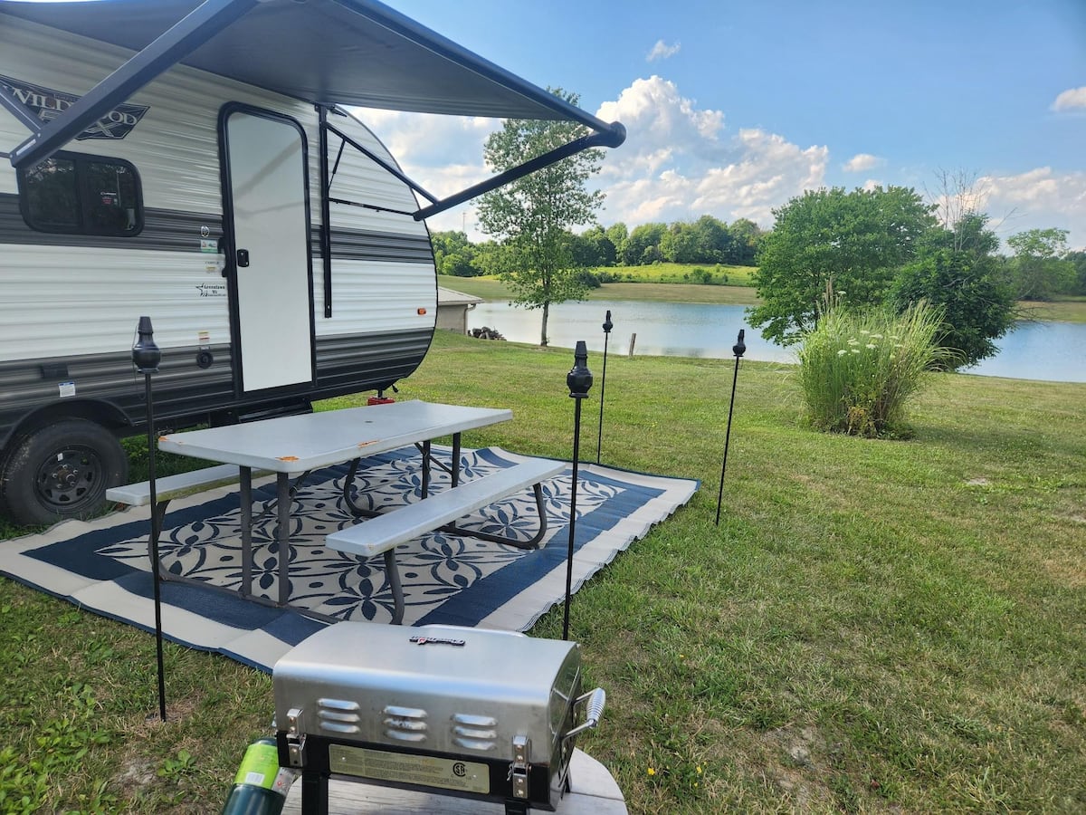 Camper Life on the Pond