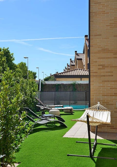 Cozy house Villanueva pool & air conditioning