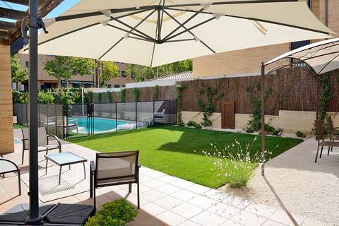Luxury Villa &Free parking in Madrid/Gran Vía