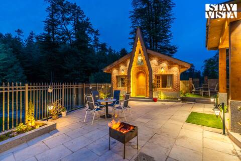 1BR @Riverside Chalet W/Lawn & Bonfire in Tangmarg