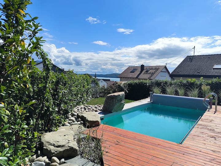 Lakeside house