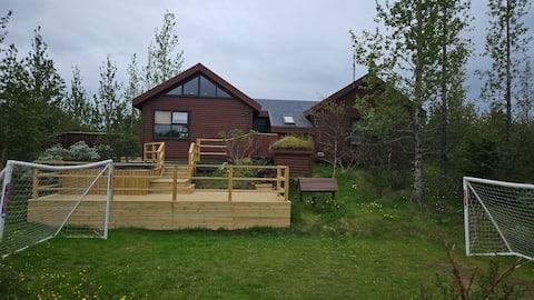 Cozy family cottage in Úthlíð near Golden Circle