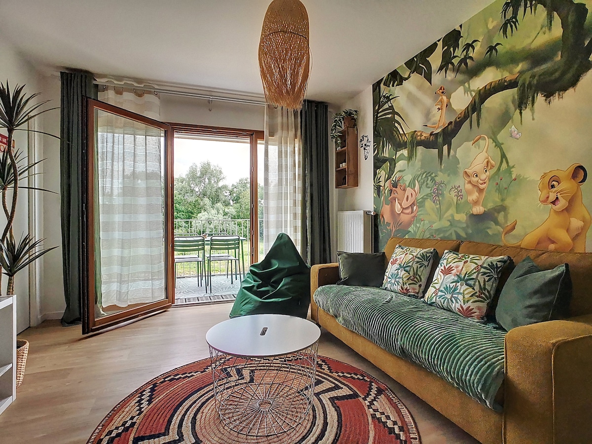 Proprietà Airbnb di successo: 2-bedroom apartment - The Lion King - Disneyland Paris! a Montévrain