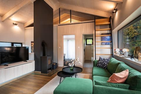 Eliška Loft Apartment in Ski Resort