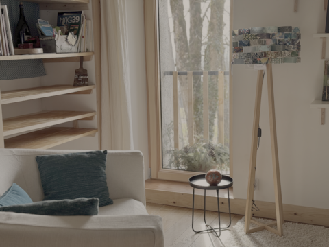 Studio with terrace and garden at Burgille Farm