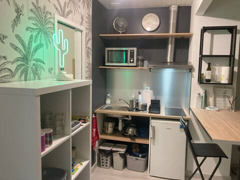 Annonce Airbnb populaire: Charming downtown studio à Centre