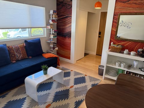 Top Airbnb: Hilltop Suite with Backyard Views & Trail Access! in Woodland Hills