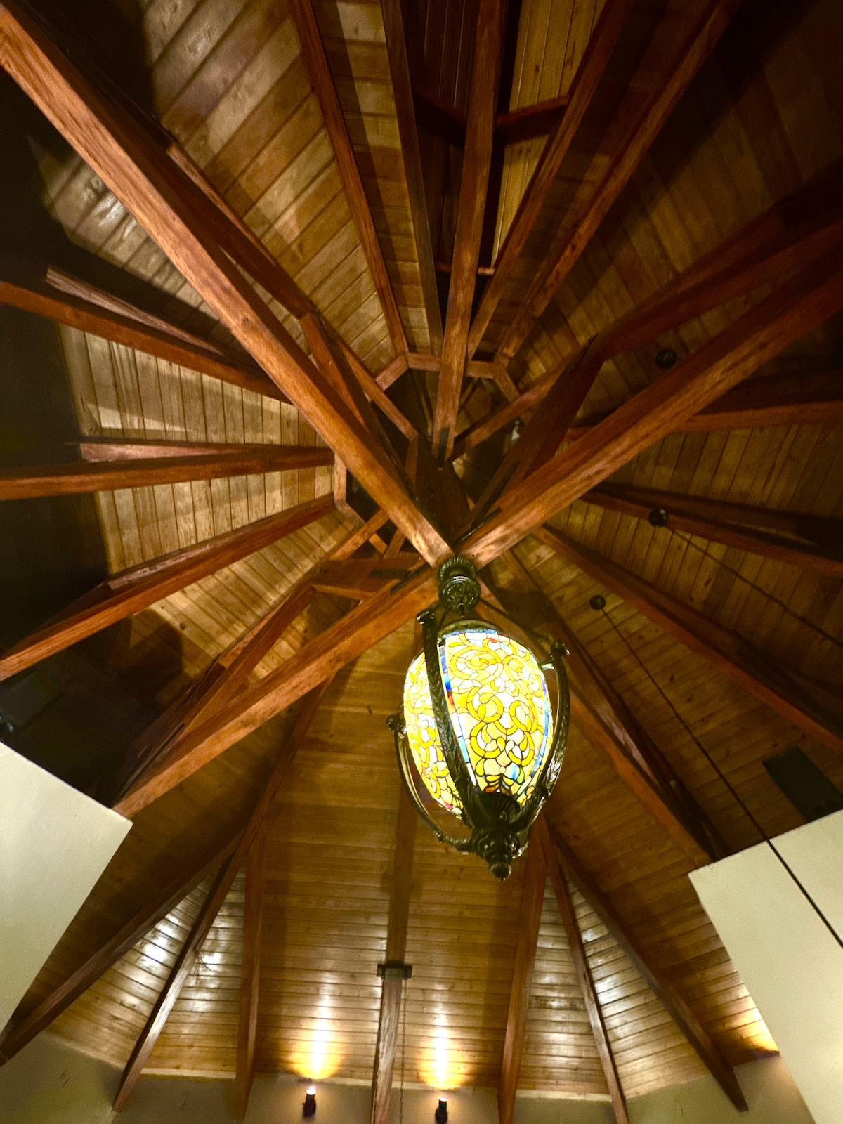 El techo es una maravilla de diseño