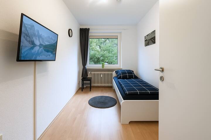 E04 + E05 en Essen: dormitorio 3 / 1 cama