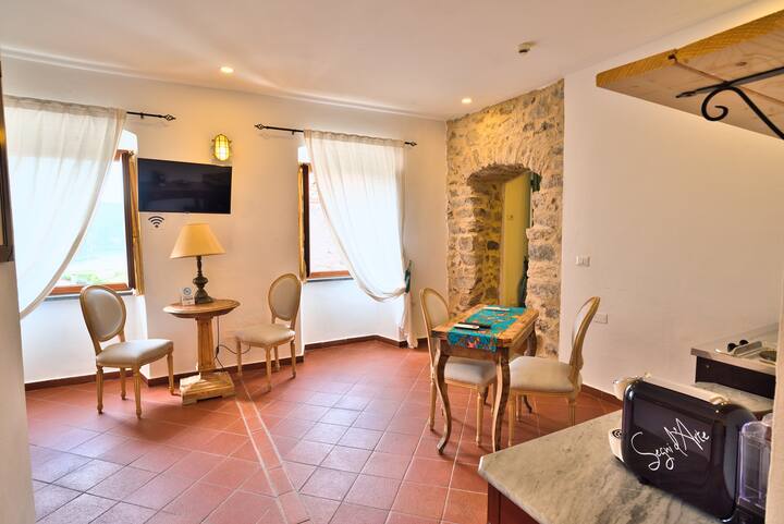 Saracino: Ponente - Bilocale Vista Mare - Capraia Isola