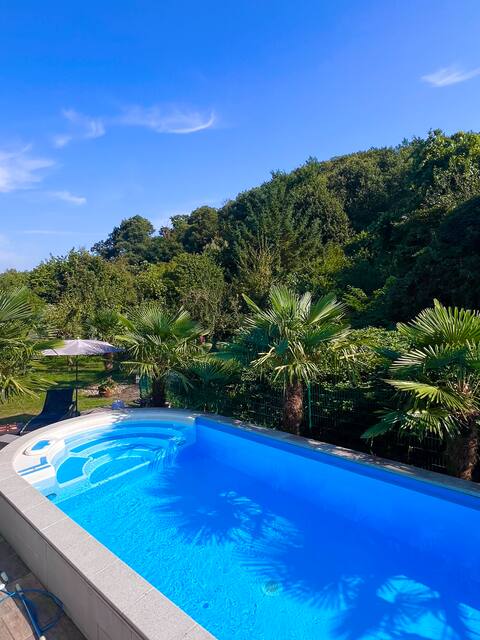 Vacation home with pool & hot tub