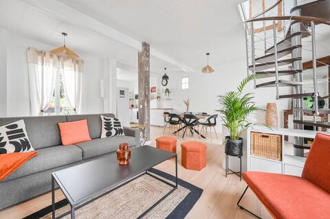 Les Aromas - Maison jardin 8 pers - Paris - Metro