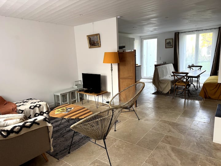 ღ L'olivette • Garage, Jardin, Proche Centre-ville - La Couarde-sur-Mer