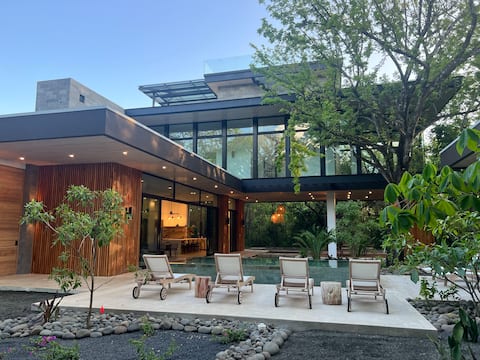 Most desirable waterfront villa in heart of Nosara