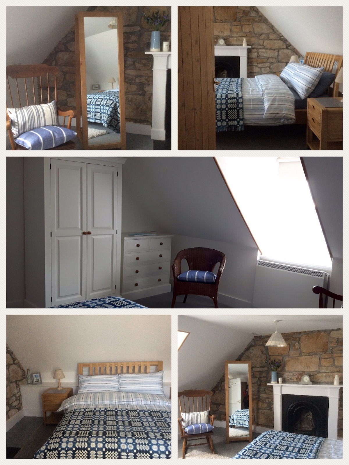 Спална соба 1. Брачен кревет (широк 180 - 200 см).