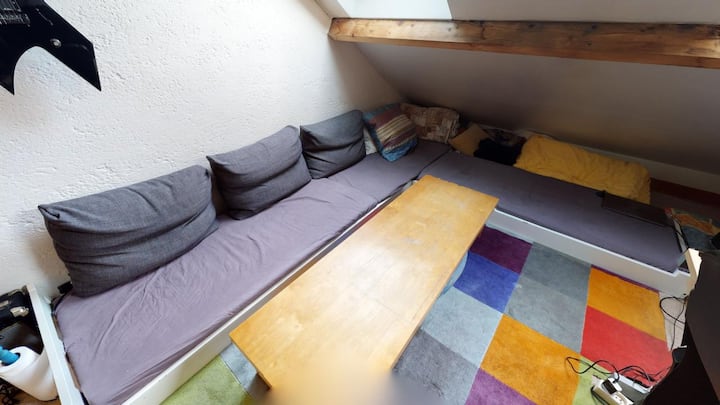 Studio Duplex Avec Clim Proche Centre-ville & Gare - Eaubonne