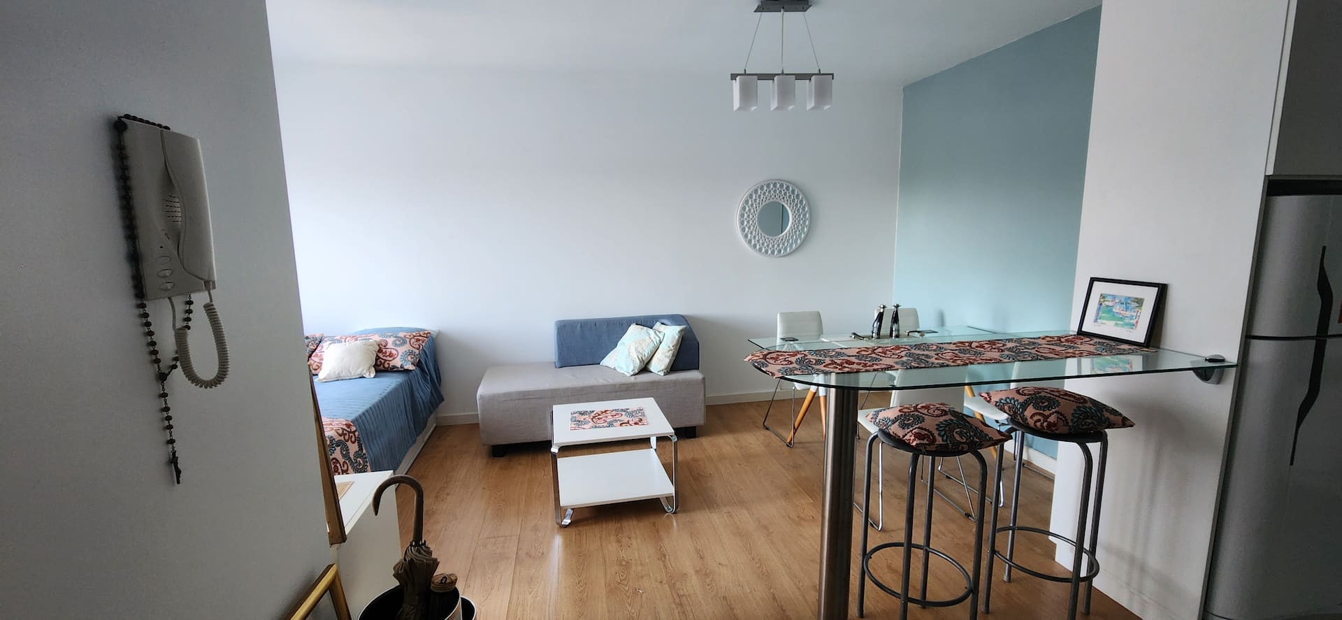 Charming Studio in Núñez with a Bright Balcony