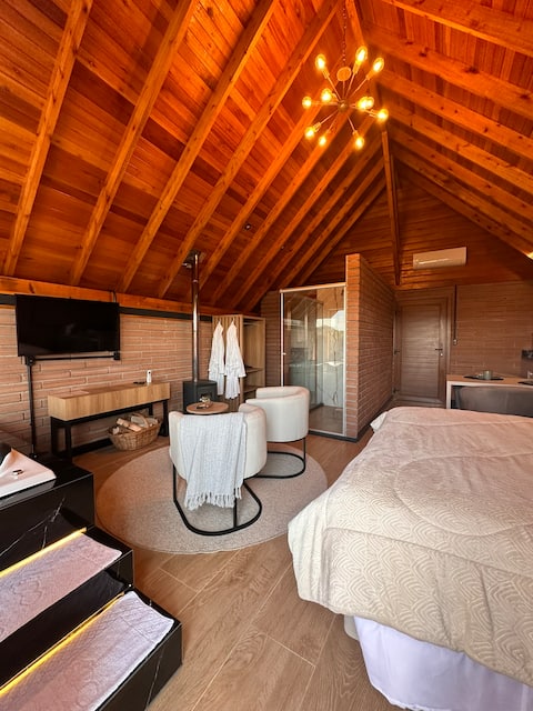 Airbnb em destaque: Salto Cabanas Village - São Francisco de Paula [Waterfall] em São Francisco De Paula