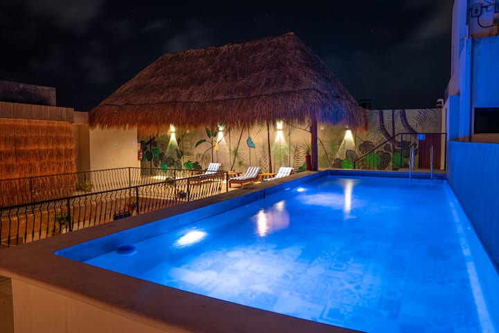 Calea Tulum Hotel: 9 People Apartment + Daily Yoga - Tulum