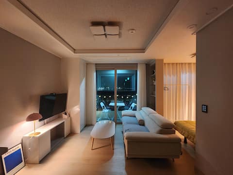 # 09 Ocean View KTX Busan Station 3 minutes away/Free parking