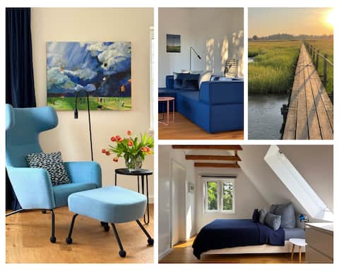 Design with sea view | Peace & nature |Large garden