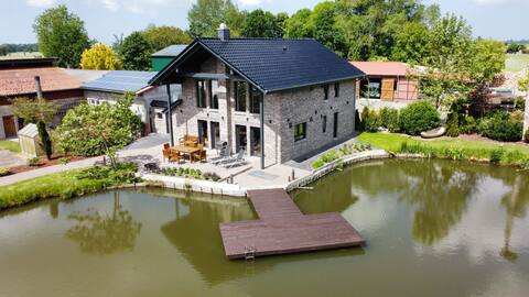 Exclusive lake house