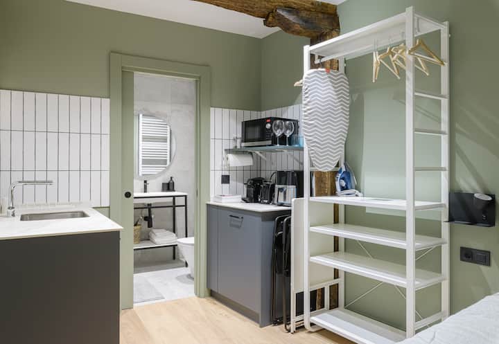 Charming Studio In The Old Town - A/c - Bilbao