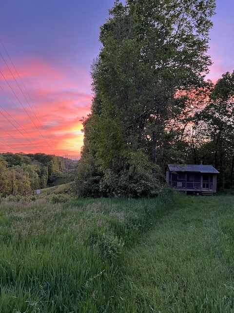 Romantic - Cabin & Camping - on 175 Acre Farm