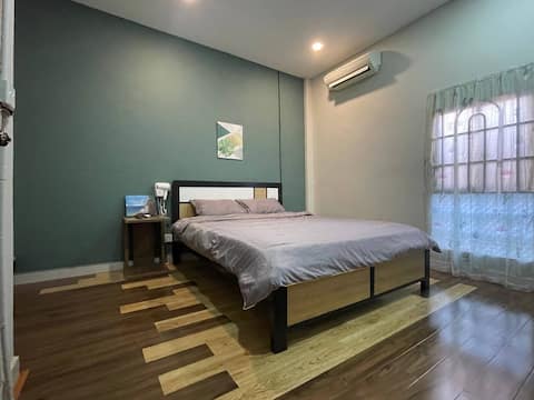 Back Room in Homestay at Samsomkosal Village