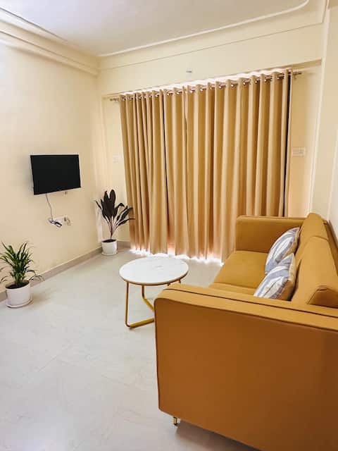 Heron Hideaway: 2BHK Modern AC Flat in Wakad, Pune