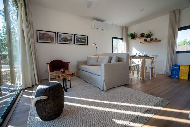Charming 2br Bungalow - Ac, Natural Pool And Peace - Cartaxo
