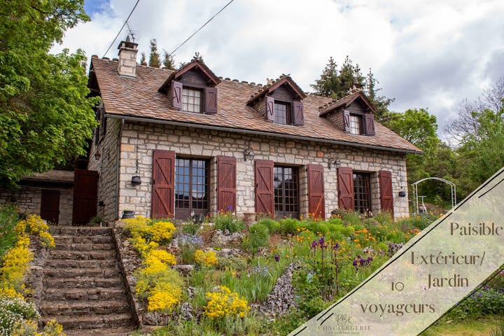 "Chez Colette" Paisible, Jardin - 10/11 Voyageurs - Mende