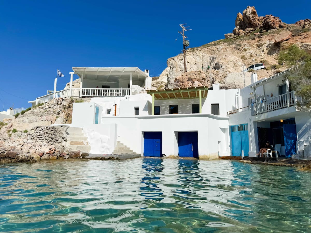 Spilia Milos Airbnb