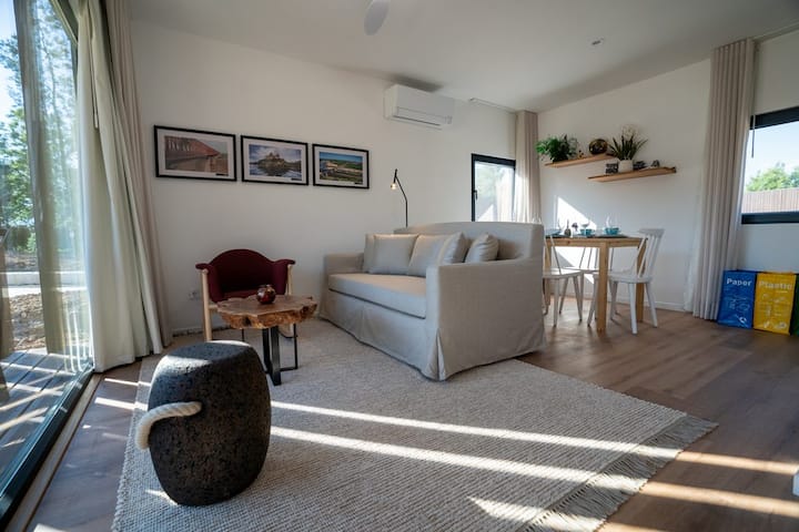 Charming 2br Bungalow - Ac, Natural Pool And Peace - Cartaxo