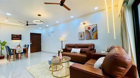 BluO Stylish 2BHK @ NewTown | Skyline View Condo