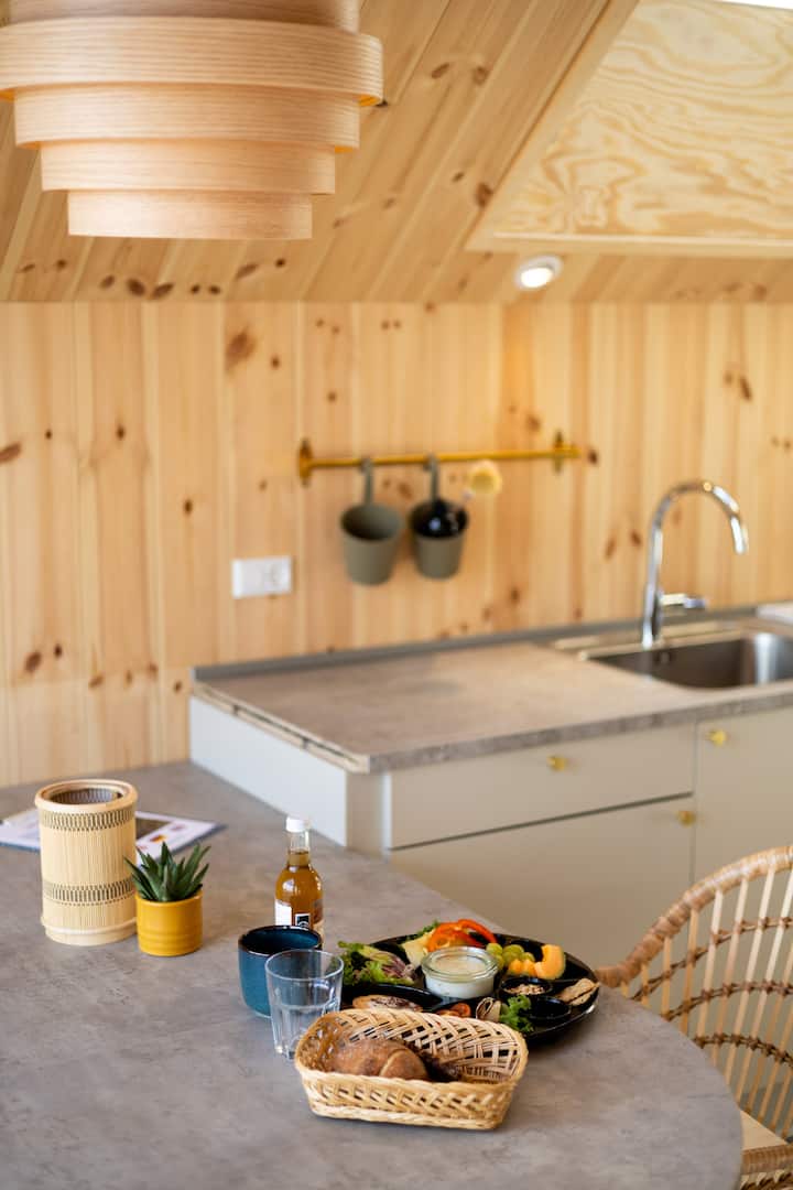 Tinyhouse Med Fjordudsigt (Superior) - Hvide Sande