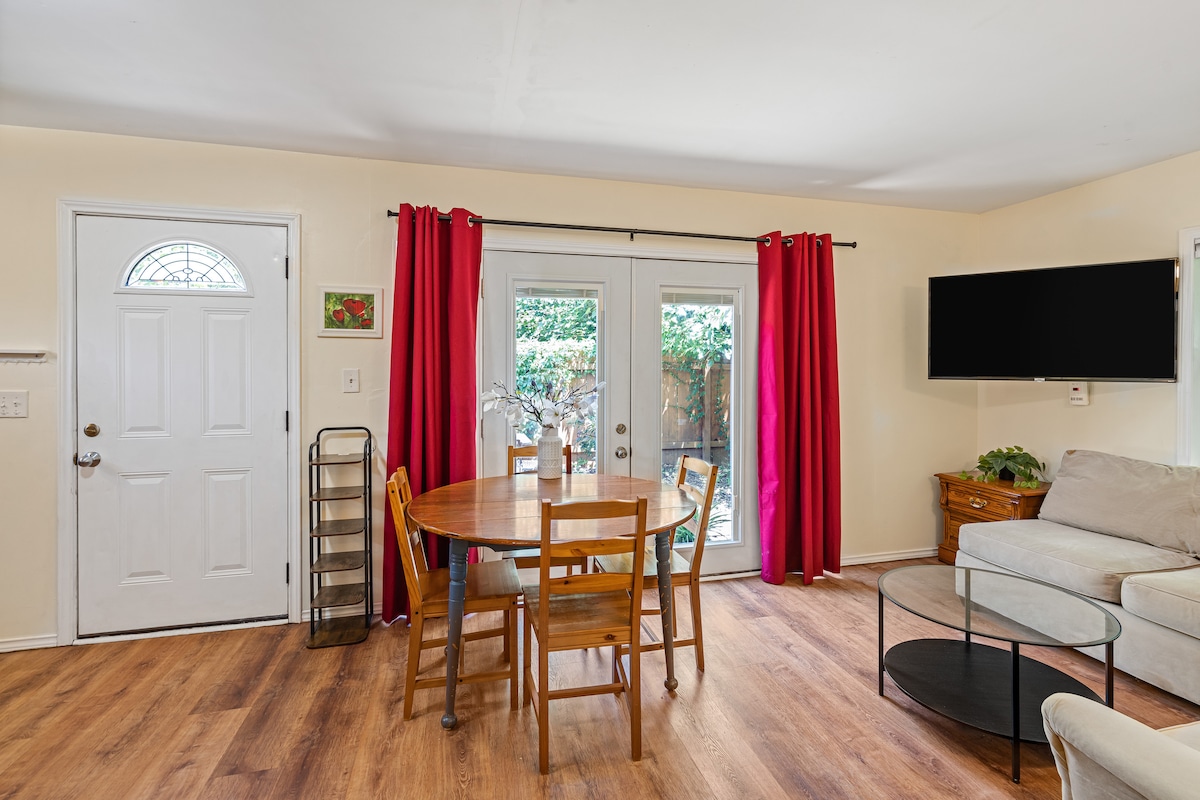 Serene 2BR EcoCottage | free parking | great sleep
