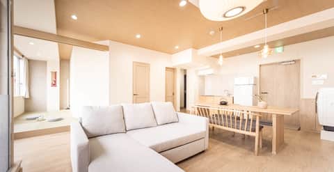 New!Station 1min/Beautiful big house/78 m²/2shower