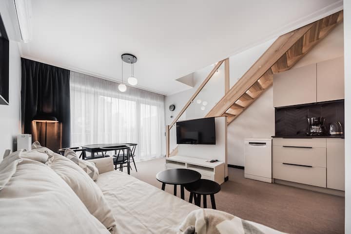 Family Z Częściowym Widokiem Na Morze By Apartpark - Świnoujście