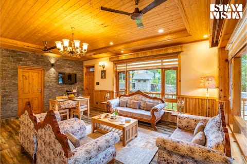 StayVista at Idyll @ Amritalaya - Fireplace & WiFi