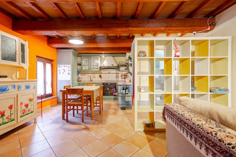 Hill Village Pink House