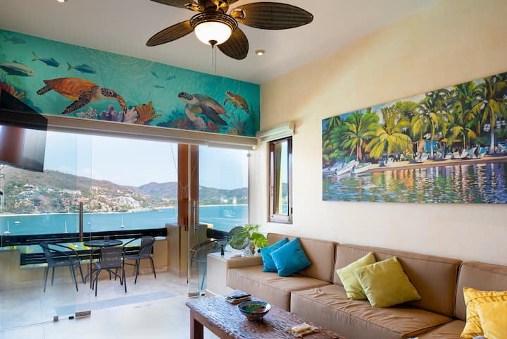 Spectacular View Of The Bay! - Zihuatanejo