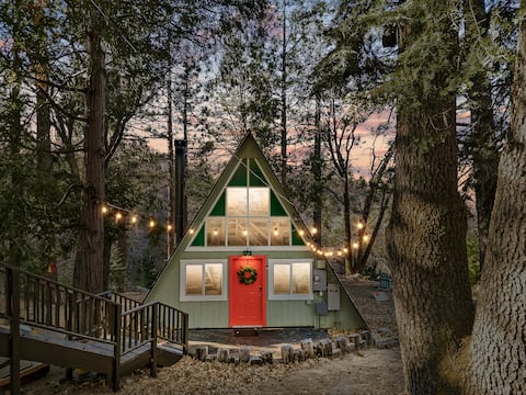 Mountain Lake A-Frame | Forest, AC, Auto-Generator