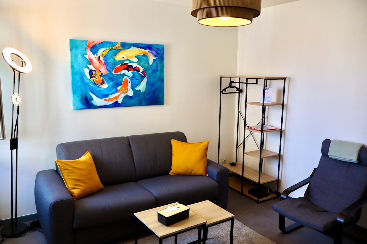 Proprietà Airbnb di successo: Le Camillou - City Center- Sacred Heart-51 sqm a Lourdes