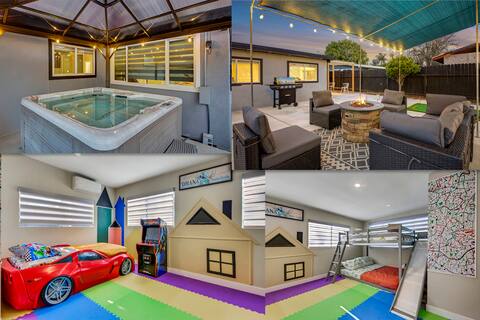 Disney Kid-Friendly/BBQ/Hot tub/No Tax/Wi-Fi/Golf