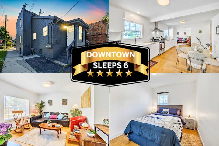 Prime Location | Sleeps 6 | Downtown | Park Free - Royal Oak, MI